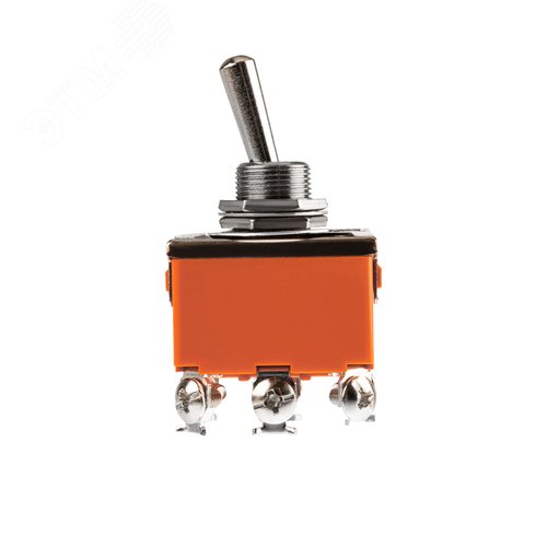 Тумблер 250V 15А (6c) ON-OFF-ON двухполюсный (KN-203) (в упак. 1шт.) | 06-0328-B | REXANT 2