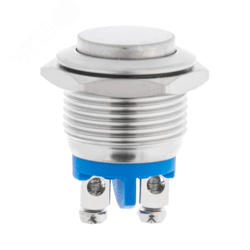 Кнопка антивандальная ?16 Б/Фикс (2с винт) (ON)-OFF выпуклая (A16-A3) (в упак. 1шт.) | 06-0348-A | REXANT 2