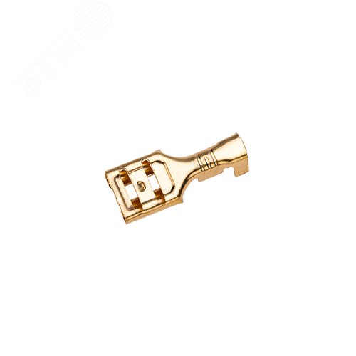 Клемма плоская гнездо 7.7 мм 1-1.5 кв мм (РП-м 1.5-(6.3)),  10 шт, REXANT - фото 2
