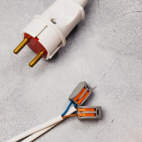 Клемма универсальная СМК 222-412, 2-проводная серая 0,08-2,5 4 кв мм 20шт, REXANT - фото 2