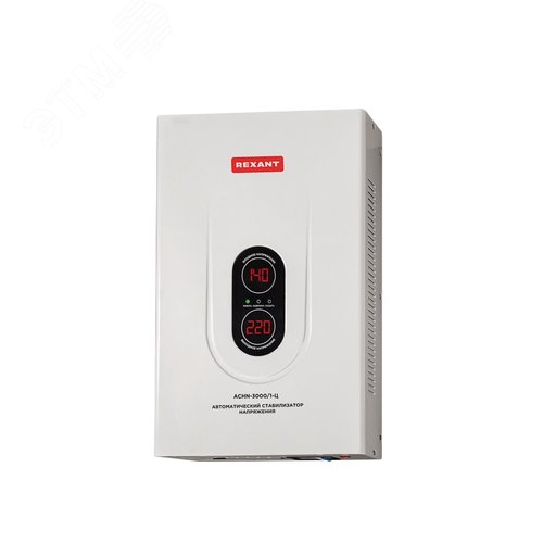 Стабилизатор напряжения настенный АСНN-3000/1-Ц, REXANT