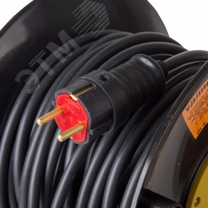 Удлинитель силовой на катушке 4 гнезда с заземлением 50 м 3х2,5мм2 PROFESSIONAL 2