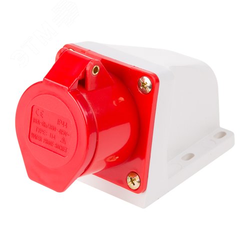 Розетка 114 стационарная 3Р+РЕ 16А 380В IP44, REXANT 2