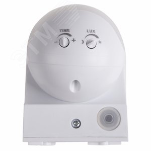 Датчик движения настенный ДДС03 180 градусов 1200 Вт 3-2000Лк 12 м 10-900 секунд IP44 2