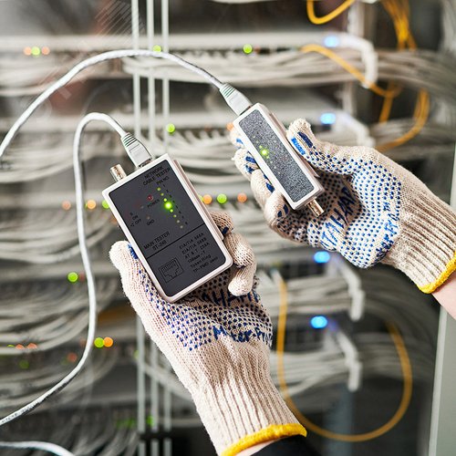 Тестер кабеля RJ-45 + BNC 5248, 2