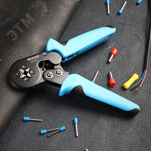 Кримпер HT-864 для обжима штыревых наконечников 0.25-6.0 кв мм 2