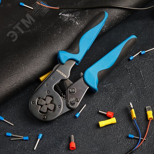 Кримпер HT-8164 для обжима штыревых наконечников 6.0-16.0 кв мм 4