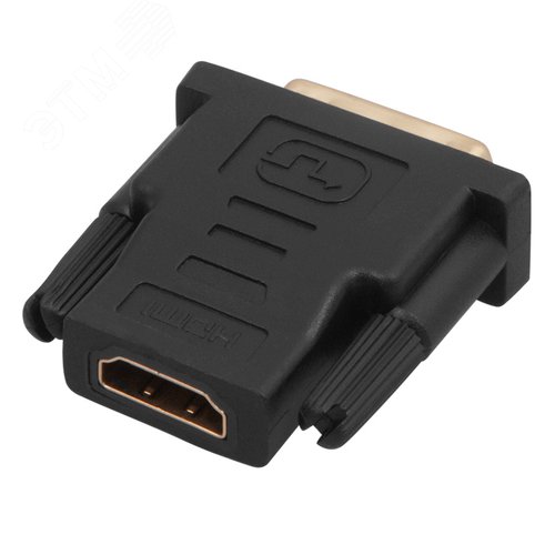 Переходник штекер DVI-I - гнездо HDMI (etm17-6811) - фото 2