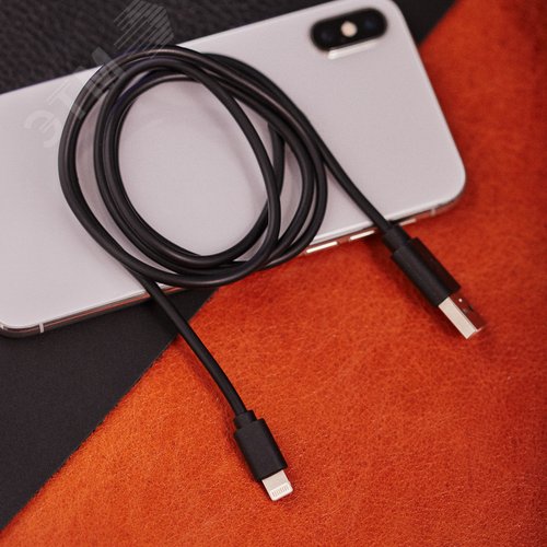 кабель USB для iPhone 5,6,7 моделей (шнур), - фото 2