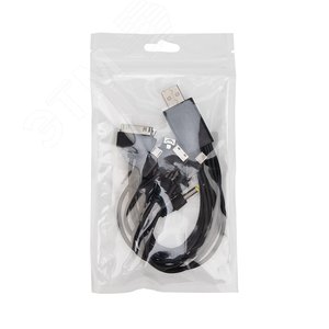 Шнур USB 10 в 1: 5P,5P,DC2.0,micro USB,DC4.5,DC3.5,Samsung G600,iPhone4,micro USB - фото 3