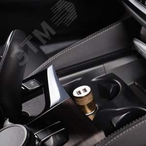 Автозарядка в прикуриватель 2хUSB АЗУ 1000+2100 mA - фото 3