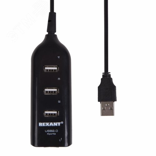 Разветвитель USB 2.0 на 4 порта,, - фото 2