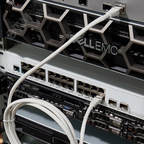 Патч-корд FTP категория 5e LSZH, длина 2 метра, экранированный, серый, 2