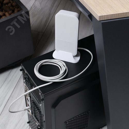 Патч-корд UTP категория 5e LSZH, длина 3 метра, неэкранированный, серый, 2