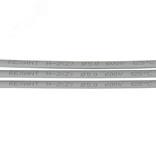 Трубка термоусадочная ТУТнг-LS (2:1)-5/2.5 серая 2