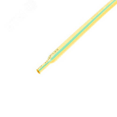 Трубка термоусадочная ТУТнг-LS (2:1)-6/3 желто-зеленая 2