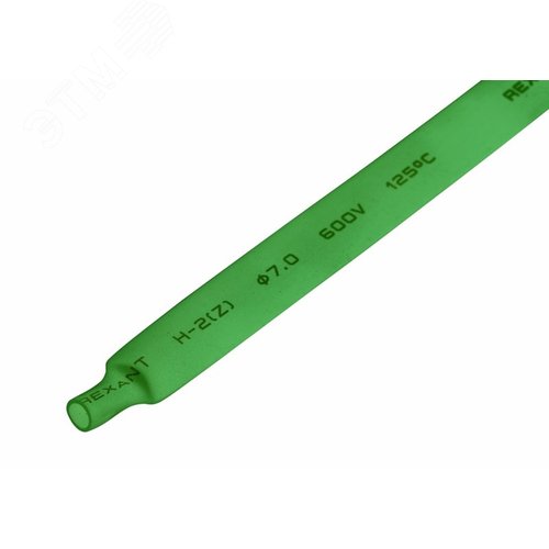 Трубка термоусадочная ТУТнг-LS (2:1)-7/3.5 зеленая 2