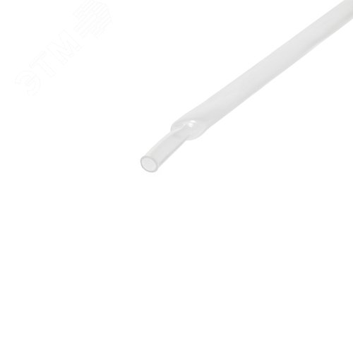 Трубка термоусадочная ТУТ-HF (2:1)-8/4 прозрачная 3