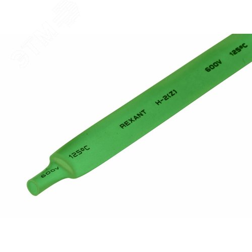 Трубка термоусадочная ТУТнг-LS (2:1)-9/4.5 зеленая 2