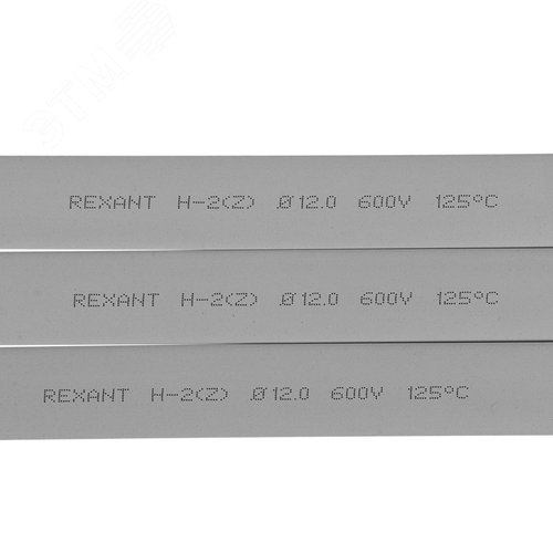 Трубка термоусадочная ТУТнг-LS (2:1)-12/6 серая 2