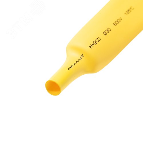 Трубка термоусадочная ТУТнг-LS (2:1)-30/15 желтая 3