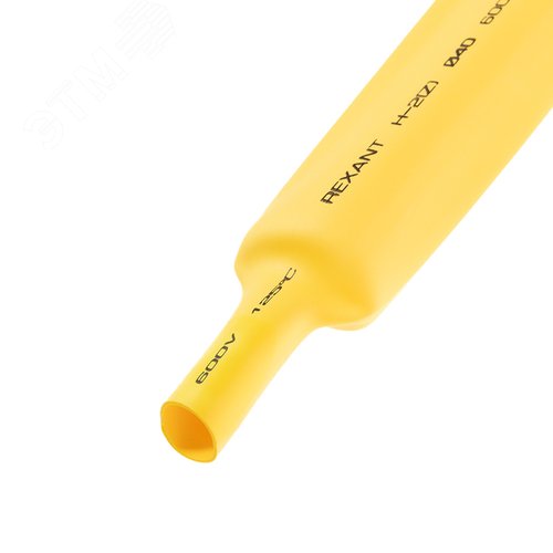 Трубка термоусадочная ТУТнг-LS (2:1)-40/20 желтая 2