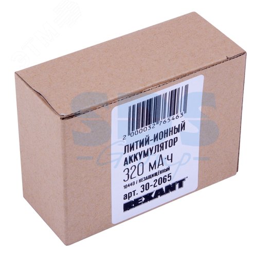 Аккумулятор Li-ion 10440 unprotected 320 mAH 3.7 В - фото 3