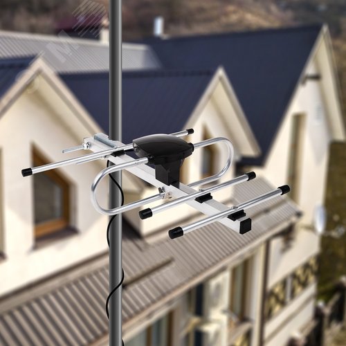 ТB антенна наружная для цифрового телевидения DVB-T2 RX-407, 2