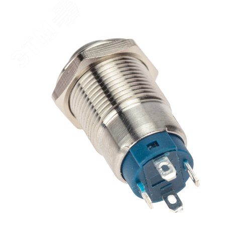 Кнопка антивандальная ?12 12В Фикс (2с) ON-OFF синяя | 36-3221 | REXANT 2