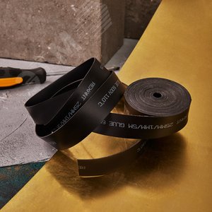 Лента термоусаживаемая ТЛК 25х1 черная (5м) 2