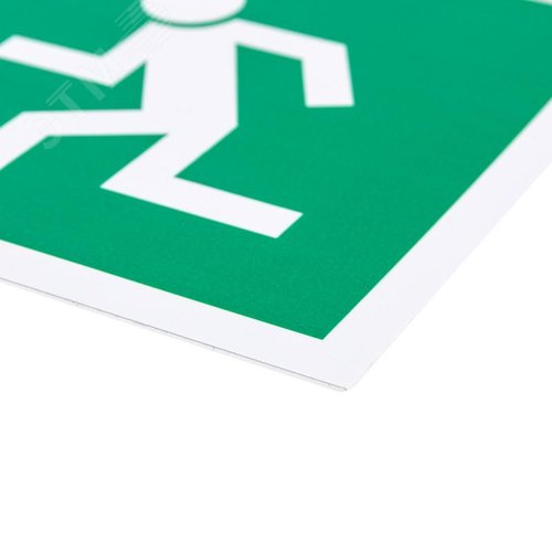 Табличка Направление к эвакуационному выходу налево 150х300 мм (etm56-0026-2) 2