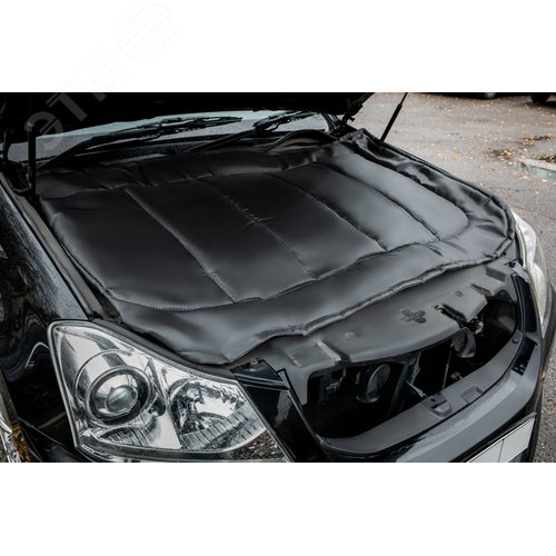 Утеплитель двигателя Black Premium, двойной слой, размер M, 140х90 см - фото 2