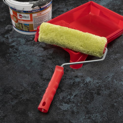 Валик микрофибра 240/18 мм бюгель 8 мм 2