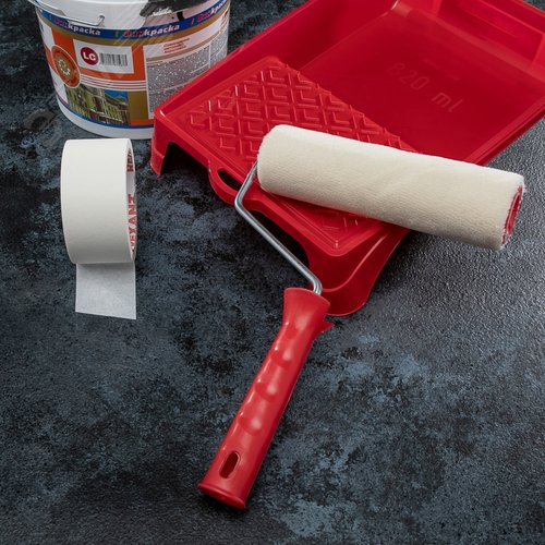 Валик велюр 180/5 мм бюгель 6 мм 2