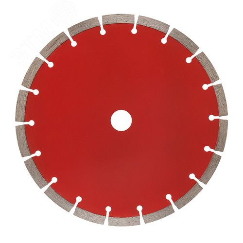 Диск алмазный отрезной сегментный 230x22.23х2.4x10 мм (etm90-0105) - фото 2