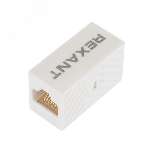 Адаптер проходной RJ-45(8P-8C). UTP неэкранированный. категория 6 гнездо-гнездо, - фото 2