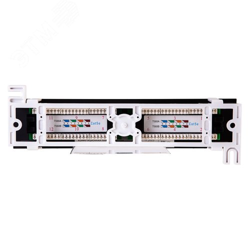 Патч-панель 10' 12 портов UTP RJ-45 CAT5e - фото 3