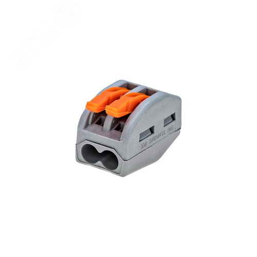Клемма универсальная СМК 222-412, 2-проводная серая 0,08-2,5 4 кв мм, 10 шт, REXANT 3