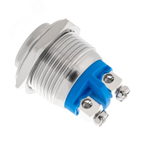 Кнопка антивандальная ?16 Б/Фикс (2с винт) (ON)-OFF выпуклая (A16-A3) (в упак. 1шт.) | 06-0348-A | REXANT 3