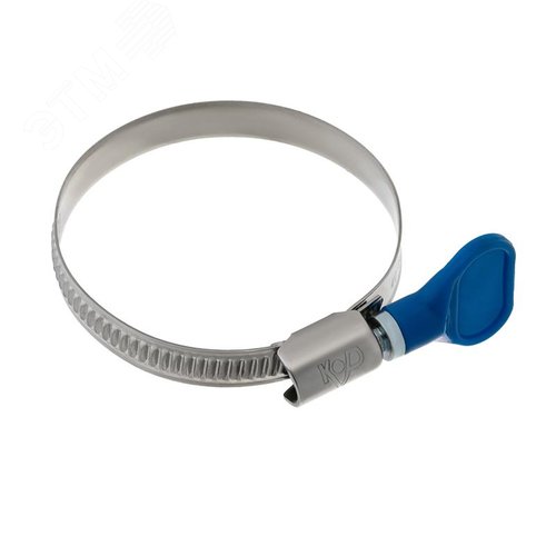 хомут червячный 40-60-0,7 мм, с ключом w REXANT - фото 2