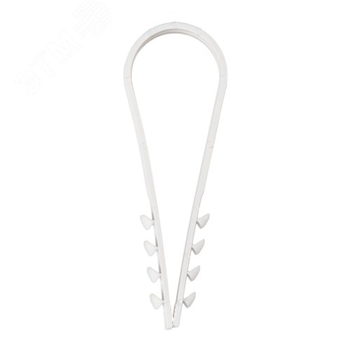 Дюбель-хомут нейлоновый 19-25 мм, белый, 100 шт., REXANT 3