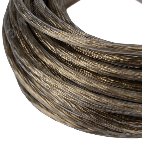 Трос стальной в ПВХ оплетке d=3.0 мм. прозрачный (20 м) 2