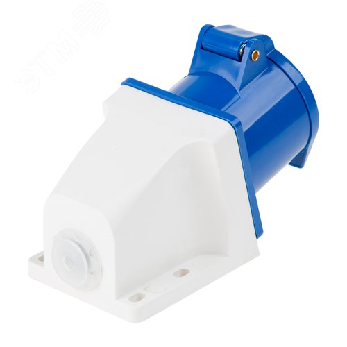 Розетка 123 стационарная 2Р+РЕ 32А 220В IP44, REXANT 3