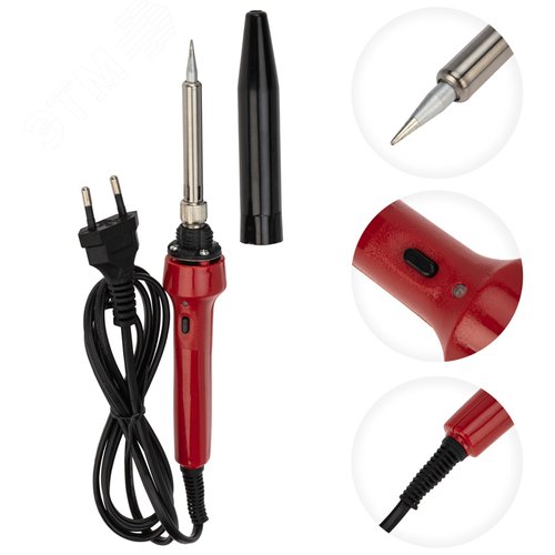 Паяльник импульсный, керамический нагреватель, 30 Вт/70 Вт 3