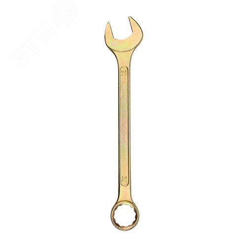 Ключ комбинированный 30 мм, желтый цинк 3