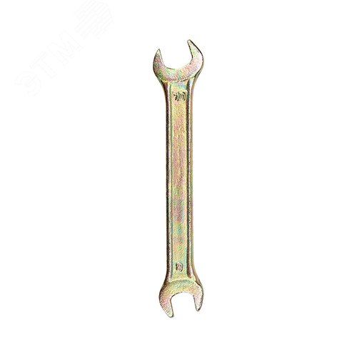 Ключ рожковый 8х10 мм, желтый цинк 3