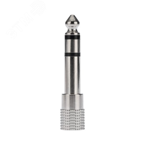 Переходник штекер стерео 6,3 мм - гнездо стерео 3,5 мм,, 3