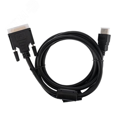 Кабель HDMI - DVI-D с фильтрами, 1,5 м., черный GOLD - фото 3