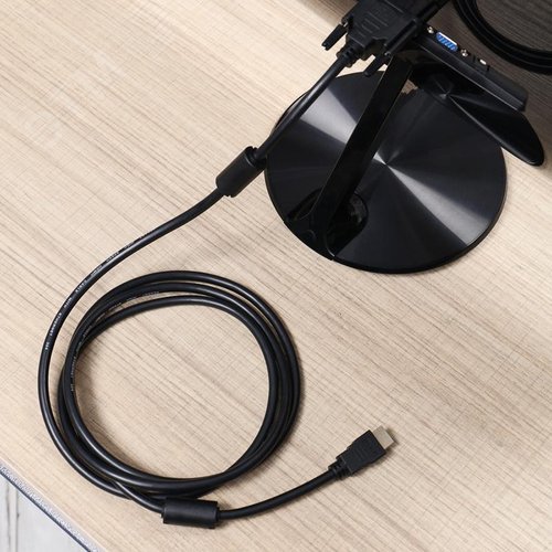 Кабель HDMI - DVI-D с фильтрами, 2 м., черный GOLD - фото 2