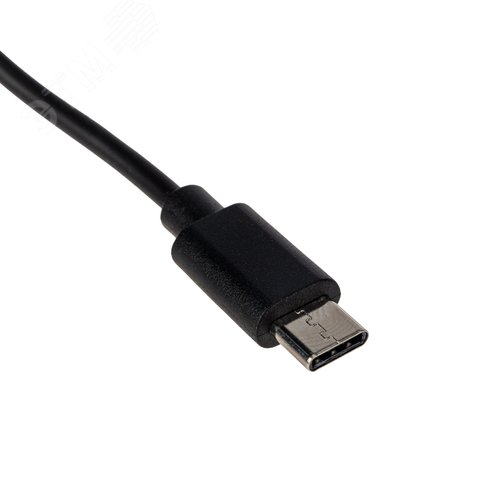Кабель USB-Type-C, PVC, black, 1m, 18-1881, 3